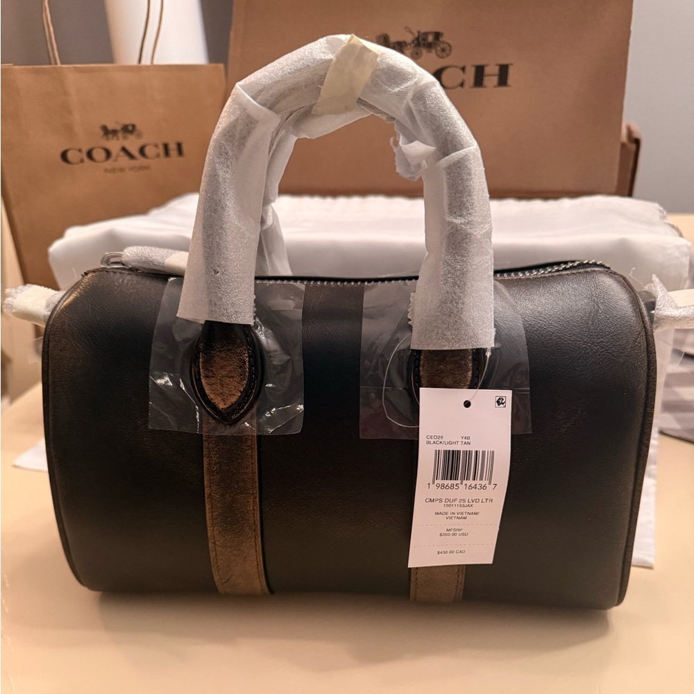 Coach Compass Bag 25 - Loved Leather - NWT - Picture 4 of 7